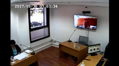 En imágenes, videoaudiencia de juicio abreviado entre Roca y Choele Choel